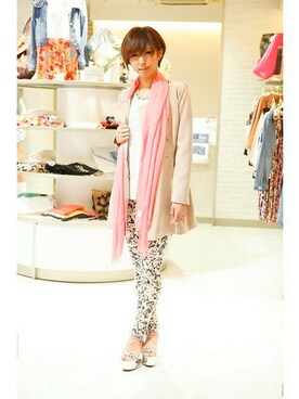 オッキーさん（レディース・167cm）の春コーディネート