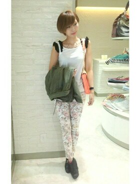 オッキーさん(レディース・167cm)の春コーディネート