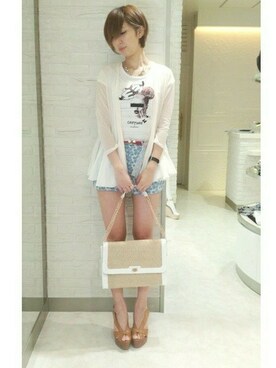 オッキーさん（レディース・167cm）の春コーディネート