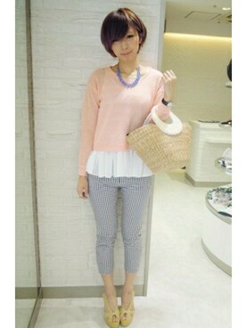 オッキーさん（レディース・167cm）の夏コーディネート