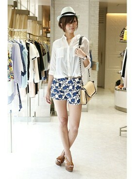 オッキーさん（レディース・167cm）の夏コーディネート