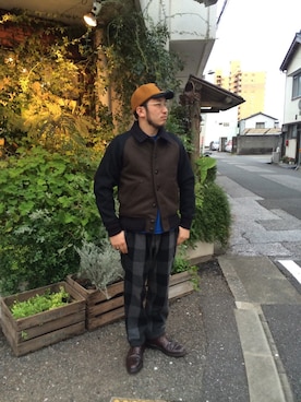 「Jackman（ジャックマン）のアイテム（ジャケット/アウター）」を使った、yoheiさん（メンズ・175cm）の秋コーディネート