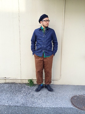 「ラルフローレン」｜yoheiさん（メンズ・175cm）の冬コーディネート