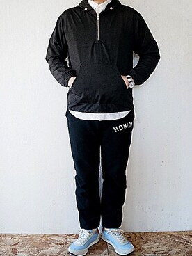 「Jackman（ジャックマン）のアイテム（ジャケット/アウター）」を使った、yoheiさん（メンズ・175cm）の冬コーディネート
