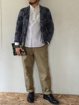 「RIDING HIGH（ライディングハイ）のアイテム（ジャケット/アウター）」を使った、yoheiさん（メンズ・175cm）の春コーディネート
