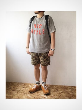 「カモパン」｜yoheiさん（メンズ・175cm）の夏コーディネート
