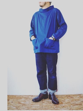 「Church's（チャーチ）のアイテム（ドレスシューズ）」を使った、yoheiさん（メンズ・175cm）の秋コーディネート