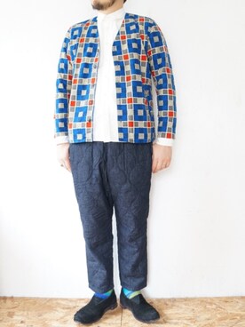 「weac.（ウィークス）のアイテム」を使った、yoheiさん（メンズ・175cm）の秋コーディネート