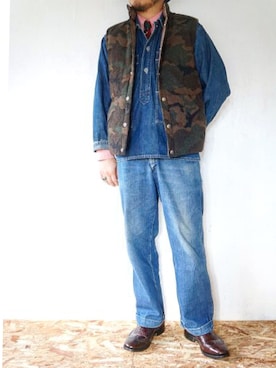 「Church's（チャーチ）のアイテム（ドレスシューズ）」を使った、yoheiさん（メンズ・175cm）の秋コーディネート