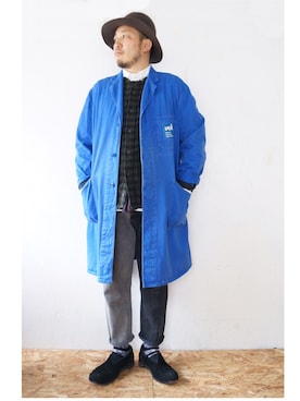 「YOUSED（ユーズド）のアイテム」を使った、yoheiさん（メンズ・175cm）の秋コーディネート