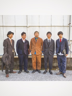 「アイテム（セットアップ）」を使った、yoheiさん（メンズ・175cm）の冬コーディネート