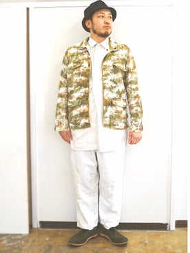 「masterkey（マスターキー）のアイテム（ジャケット/アウター）」を使った、yoheiさん（メンズ・175cm）の冬コーディネート