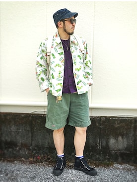 「TIGRE BROCANTE（ティグルブロカンテ）のアイテム」を使った、yoheiさん（メンズ・175cm）の春コーディネート