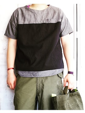 「weac.（ウィークス）のアイテム」を使った、yoheiさん（メンズ・175cm）の夏コーディネート