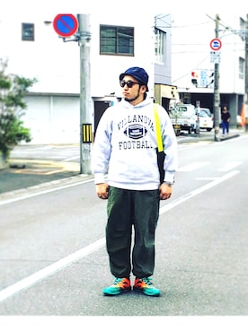 「NEWMAN（ニューマン）のアイテム」を使った、yoheiさん（メンズ・175cm）の秋コーディネート