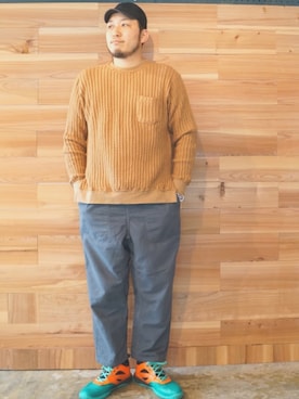 「TIGRE BROCANTE（ティグルブロカンテ）のアイテム」を使った、yoheiさん（メンズ・175cm）の秋コーディネート