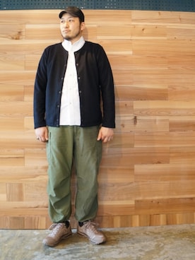 「Jackman（ジャックマン）のアイテム（ジャケット/アウター）」を使った、yoheiさん（メンズ・175cm）の秋コーディネート