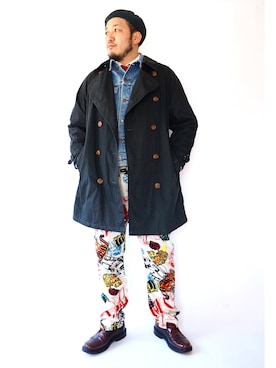 「TIGRE BROCANTE（ティグルブロカンテ）のアイテム」を使った、yoheiさん（メンズ・175cm）の秋コーディネート