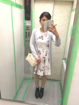 「アイテム（ブーティ）」を使った、yukaさん（レディース・169cm・20代）の秋コーディネート