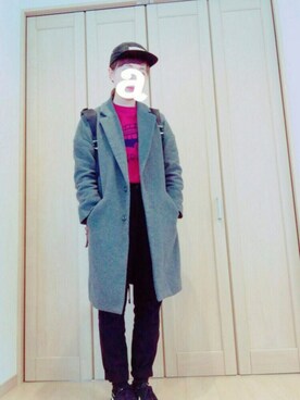 ぷこさん（レディース・160cm）の冬コーディネート