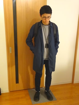 お気のdogさん（メンズ・176cm）の春コーディネート