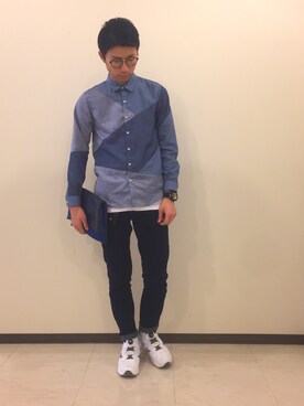 お気のdogさん（メンズ・176cm）の春コーディネート