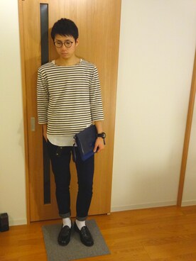 お気のdogさん（メンズ・176cm）の春コーディネート