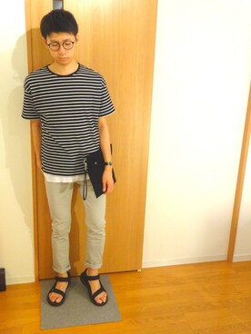 お気のdogさん（メンズ・176cm）の夏コーディネート