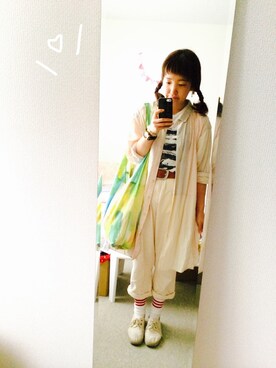 ここあさん（レディース・147cm）の夏コーディネート