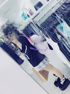 しゃけこさん（レディース・155cm）の春コーディネート