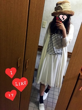 「マリンコーデ」｜「アイテム（その他シューズ）」を使った、saaaachanさん（レディース・162cm）の春コーディネート
