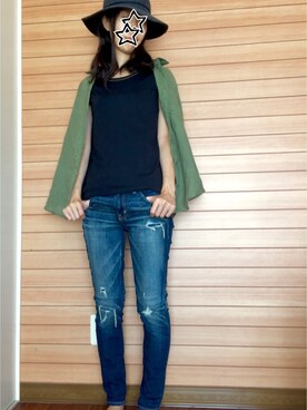 「ハットコーデ」｜nacchanさん（レディース・158cm）の秋コーディネート