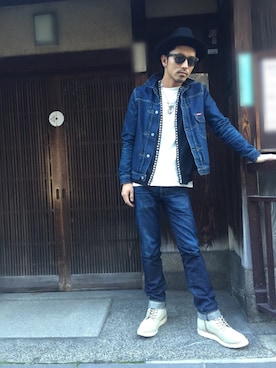 京都くんさん(メンズ・173cm)の冬コーディネート