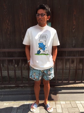 京都くんさん（メンズ・173cm）の夏コーディネート