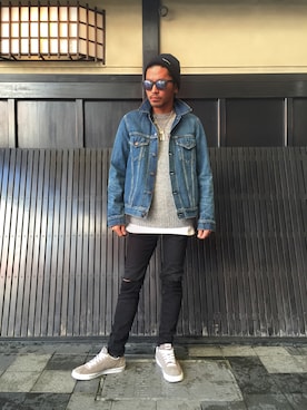 京都くんさん（メンズ・173cm）の秋コーディネート