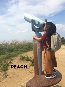 「chaopanic typy」｜「アイテム（その他）」を使った、peachさん（キッズ・100cm）の秋コーディネート
