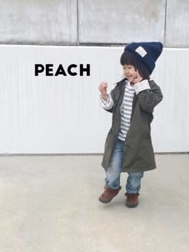 「すっかり秋モード」｜peachさん（キッズ・100cm）の秋コーディネート