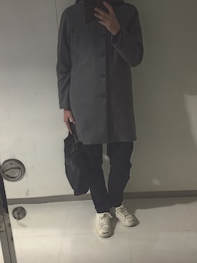 「アイテム（ダッフルコート）」を使った、がじろう♡さん（メンズ・179cm・40代）の冬コーディネート