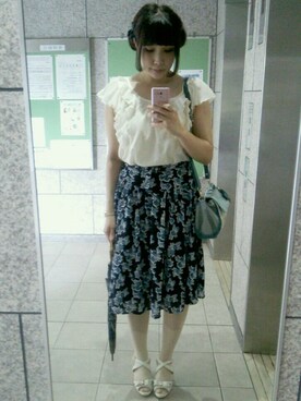 「IROIRO（イロイロ）のアイテム」を使った、まあさん（レディース・163cm）の夏コーディネート