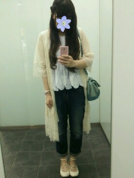 「IROIRO（イロイロ）のアイテム」を使った、まあさん（レディース・163cm）の夏コーディネート