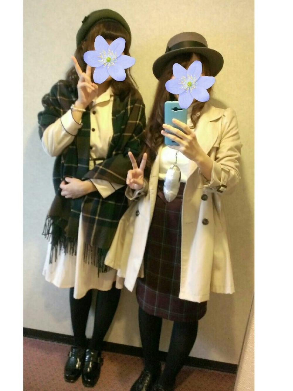 「東京、ワンピース、帽子、ヘタリア、Fintの秋コーデ、クラシカル、AGF、カーキ、カジュアル、トレンチ」｜「dazzlinのアイテム（トレンチコート、ベージュ系）」を使った、まあさん（レディース・164cm）の秋コーディネートの1枚目の写真
