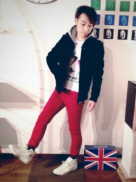 赤パンツ のメンズ人気ファッションコーディネート Wear 赤パンツ のメンズ人気ファッションコーディネート Wear