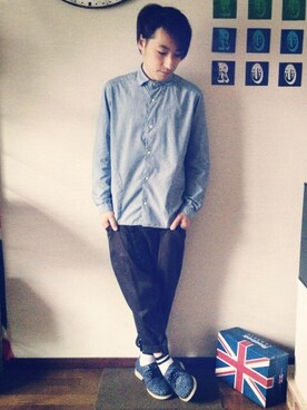 kOJiさん（メンズ・162cm）の冬コーディネート