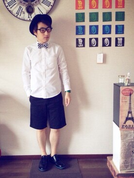 「ボウタイ」｜kOJiさん（メンズ・163cm）の秋コーディネート