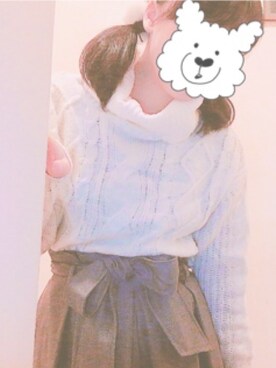 **yuzuho**さん(レディース・153cm)の冬コーディネート