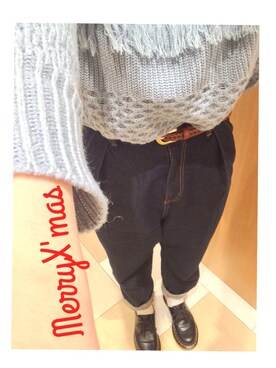 Ikka◡̈さん（レディース・155cm）の冬コーディネート