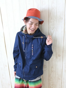 「チチカカ」｜「アイテム（ジャケット/アウター）」を使った、ニシティさん（メンズ・170cm）の冬コーディネート