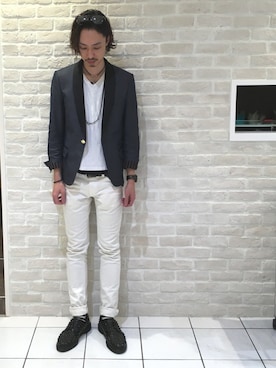 「チャンルー」｜「アイテム（ジャケット/アウター）」を使った、ＡｓＡ®︎ℹ︎さん（メンズ・178cm）の冬コーディネート