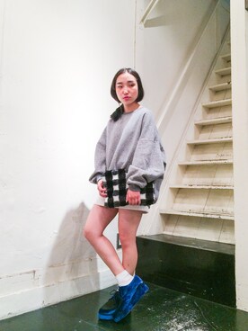 「G.V.G.V.（ジーヴィージーヴィー）のアイテム（財布/小物）」を使った、ayakaさん（レディース・145cm）の秋コーディネート