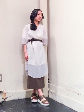 「G.V.G.V.（ジーヴィージーヴィー）のアイテム（アクセサリー）」を使った、ayakaさん（レディース・145cm）の春コーディネート